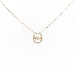 K18PG ダイヤモンド ネックレス 0.10CT