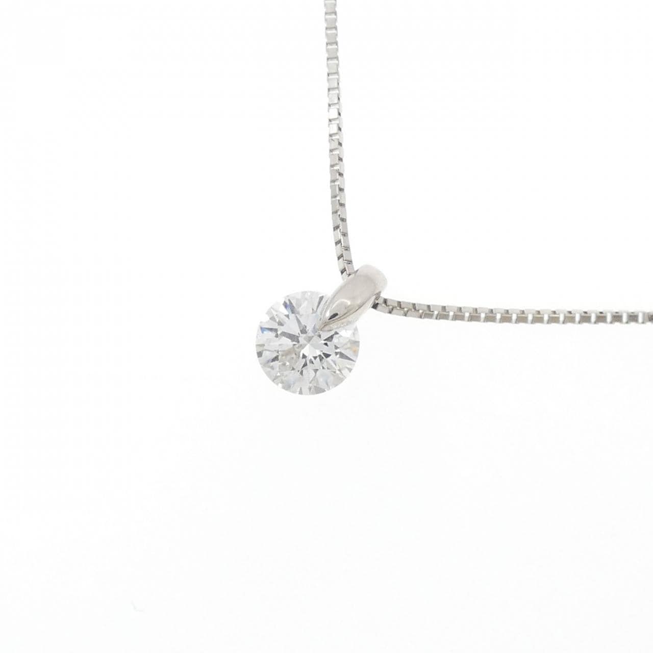 PT900/PT850 ダイヤモンド ネックレス 0.500CT G SI2 EXT