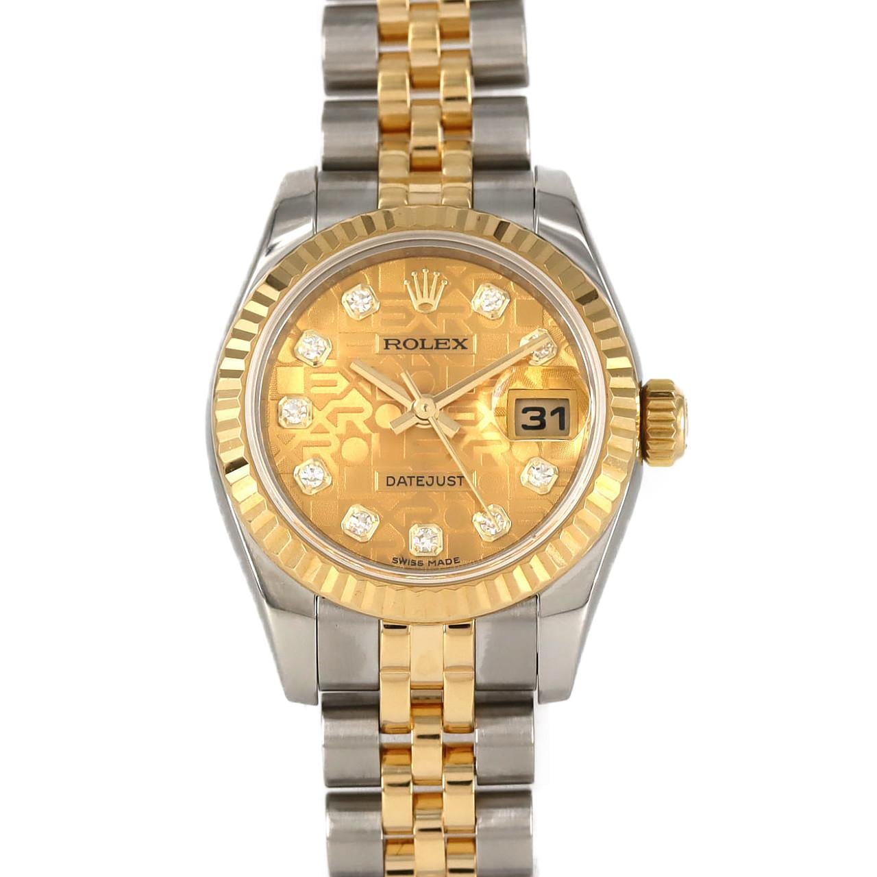 ロレックス デイトジャスト 179173G SSxYG 自動巻 ランダム番