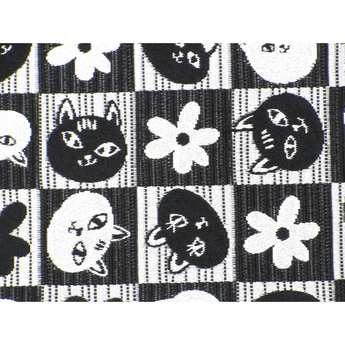 【新品】半幅帯　猫