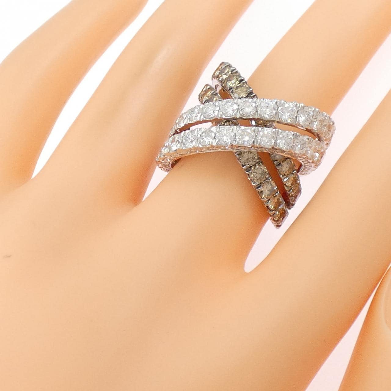 ポンテヴェキオ ダイヤモンド リング 6.23CT