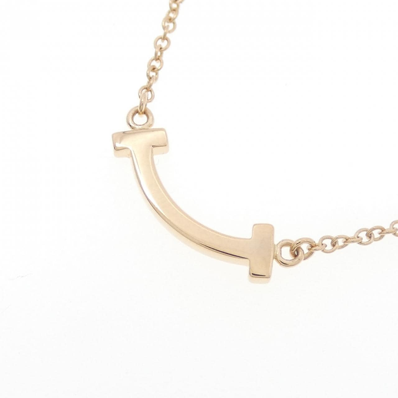 ティファニー Tスマイル ミニ ネックレス