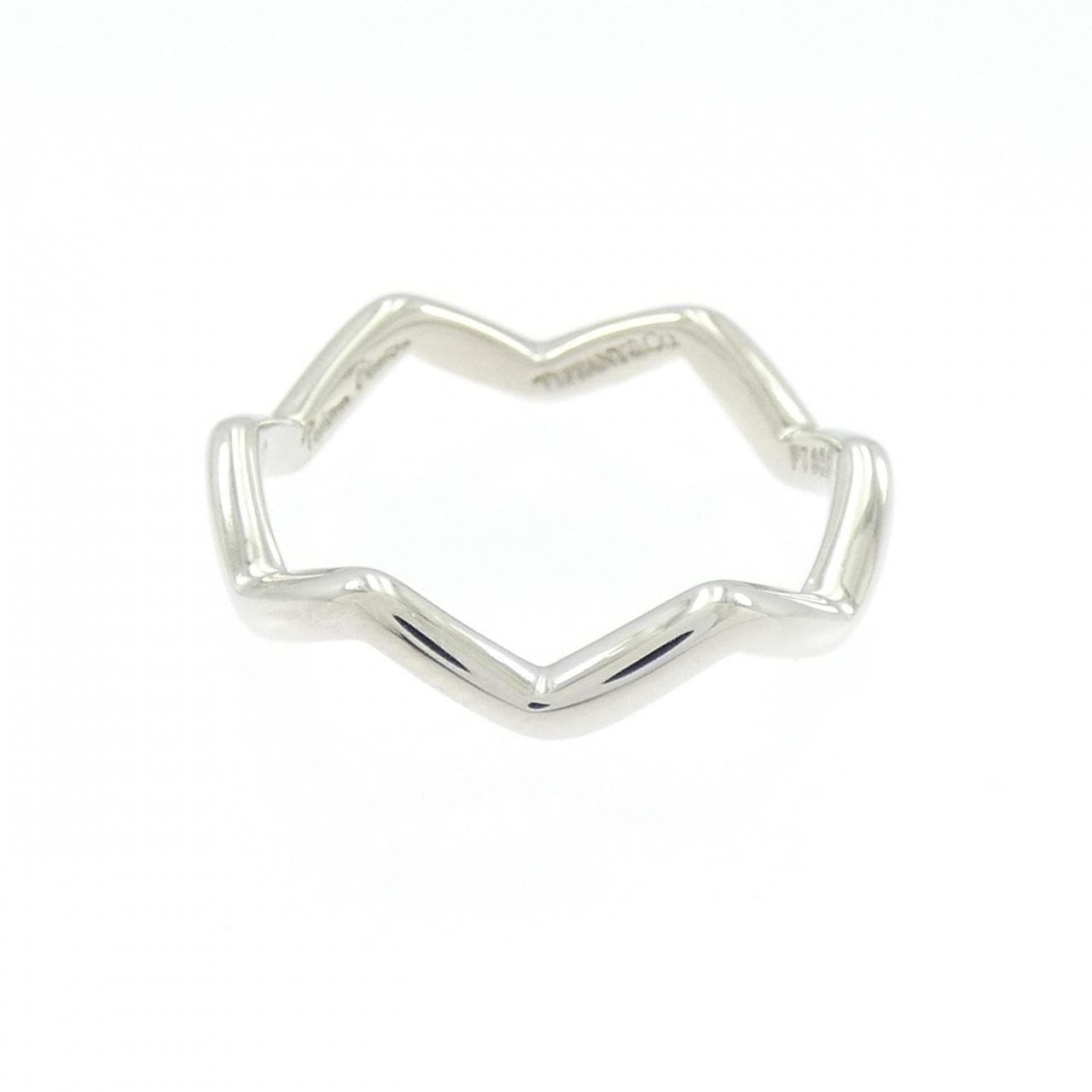 ティファニー ジグザグ リング