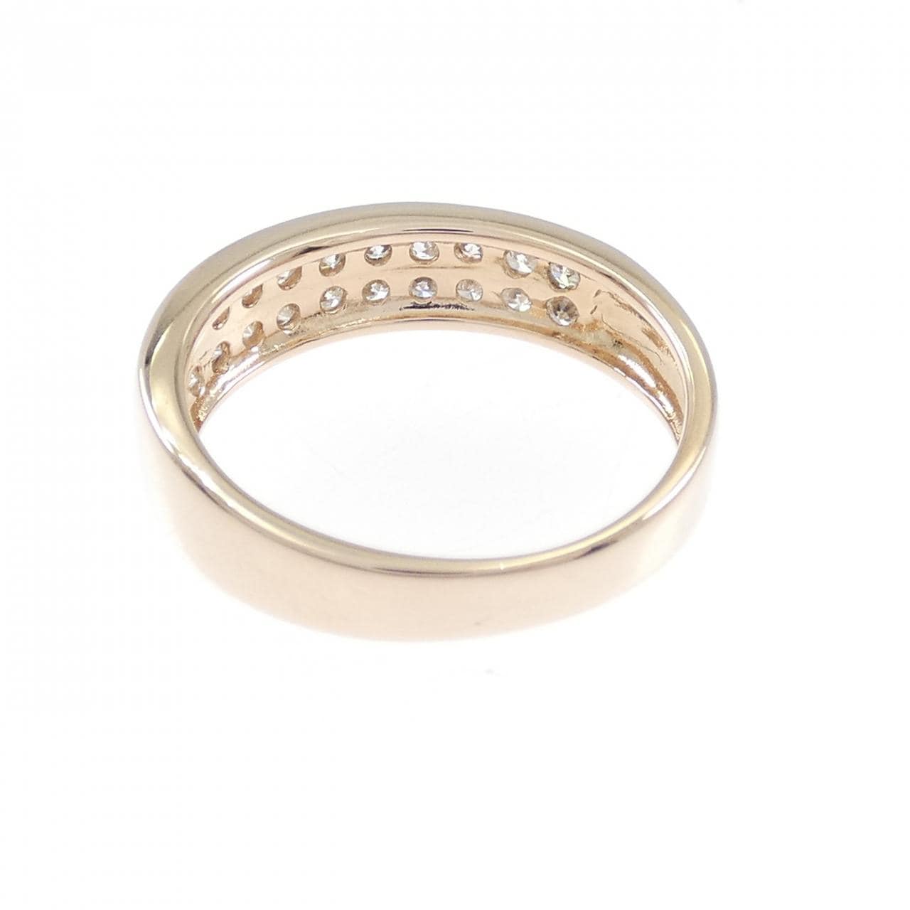 K18PG ダイヤモンド リング 0.50CT