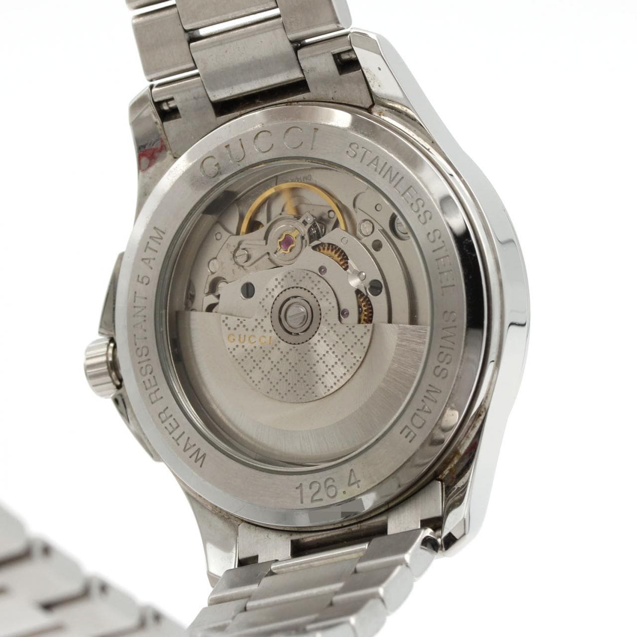 グッチ Gタイムレス 126.4/YA126431 SS 自動巻