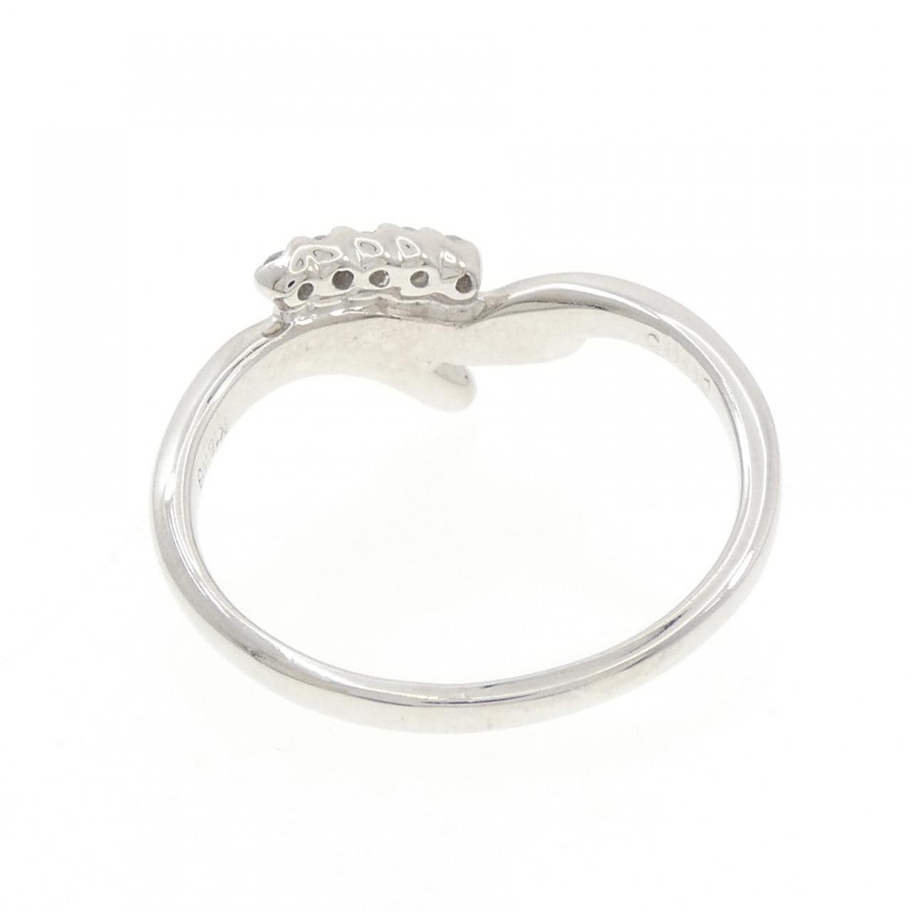K18WG ダイヤモンド リング 0.05CT