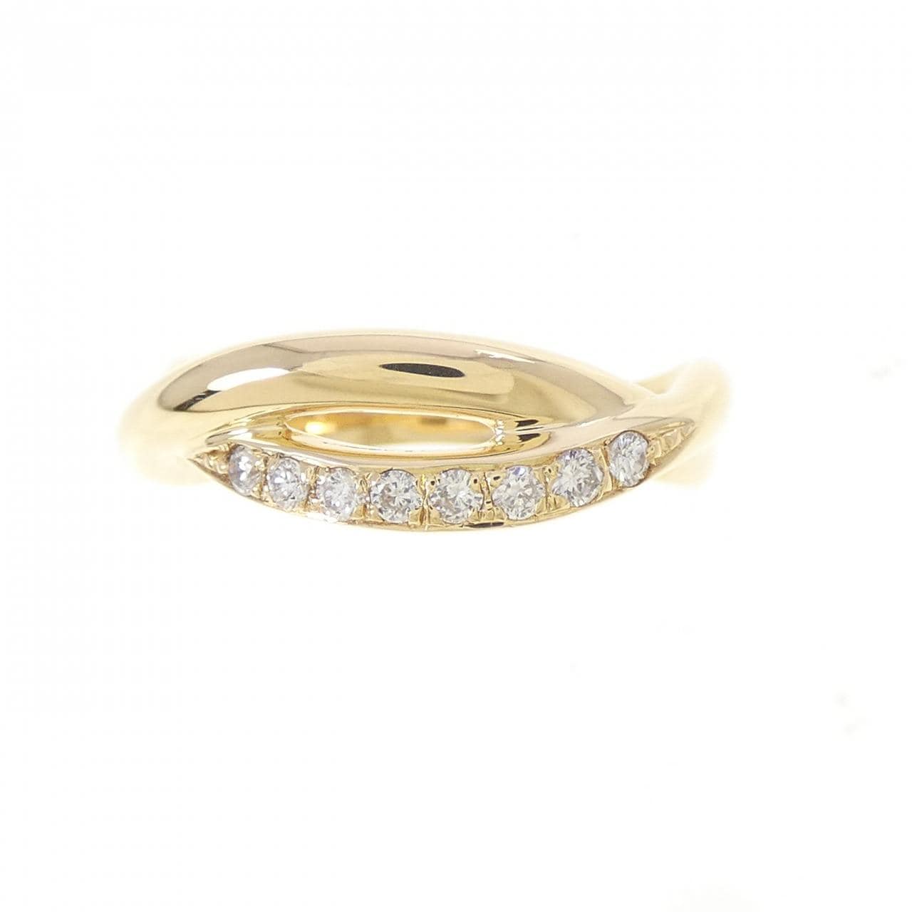 K18YG ダイヤモンド リング 0.16CT