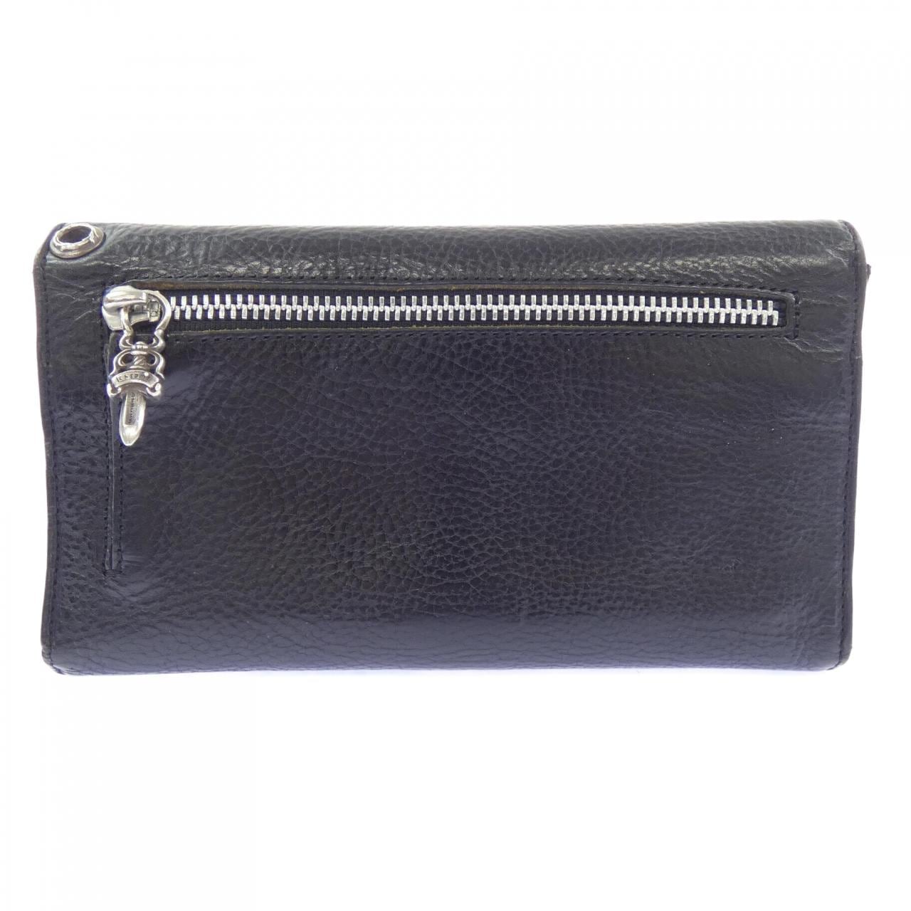 クロムハーツ CHROME HEARTS WAVE CROSS BTN　ウェーブ クロスボタン 2246 304 0501 0900 WALLET