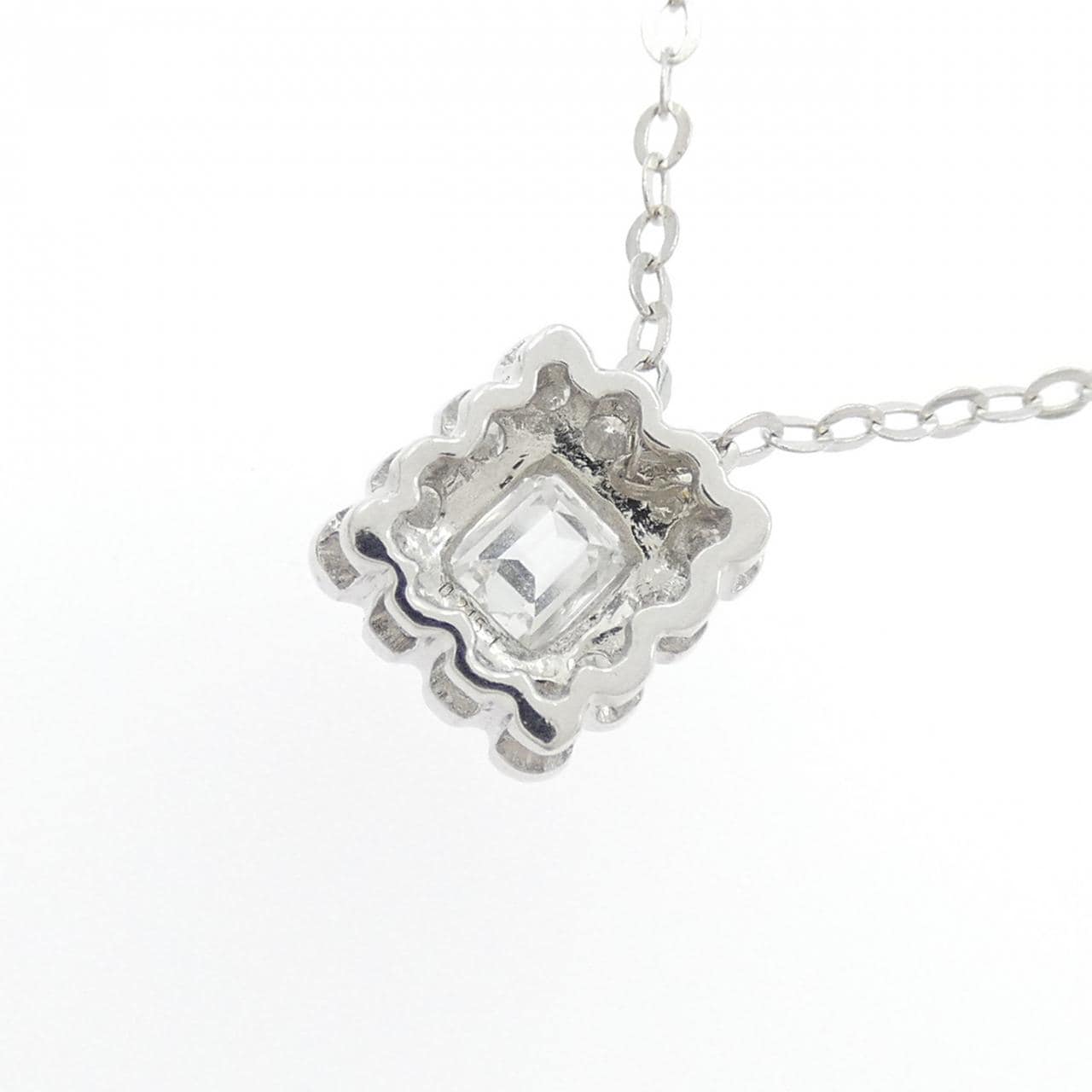 750WG ダイヤモンド ネックレス 0.215CT