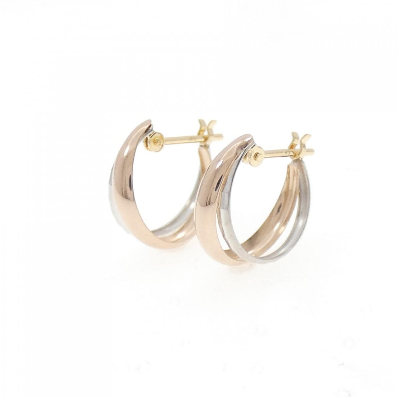 K18PG/PT900/K18YG ピアス