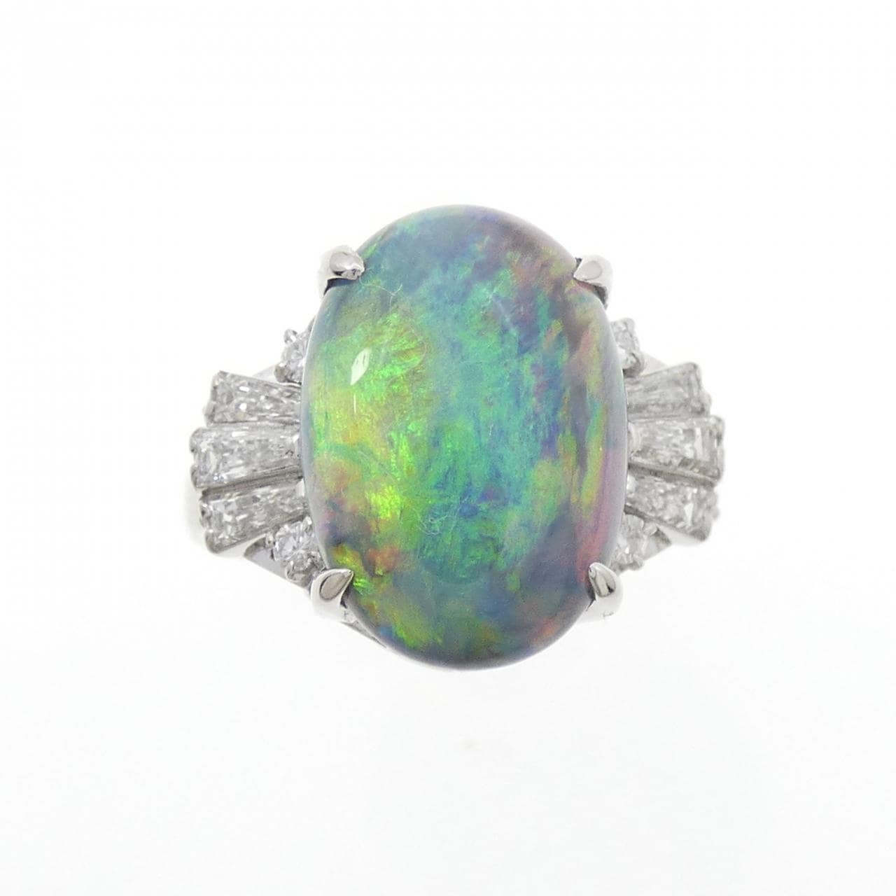 PT850 ブラックオパール リング 2.80CT
