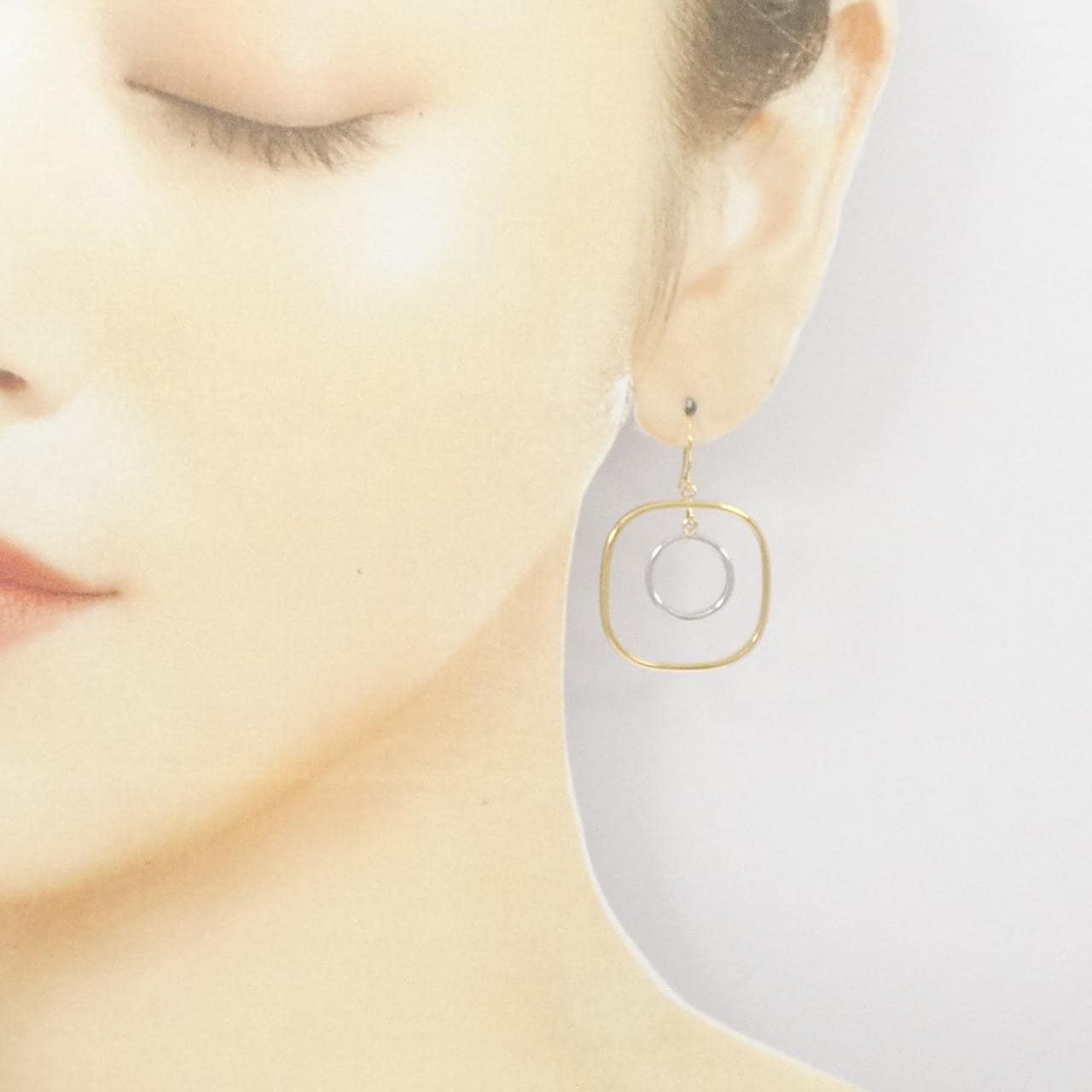 [BRAND NEW] K18YG/K18WG earrings