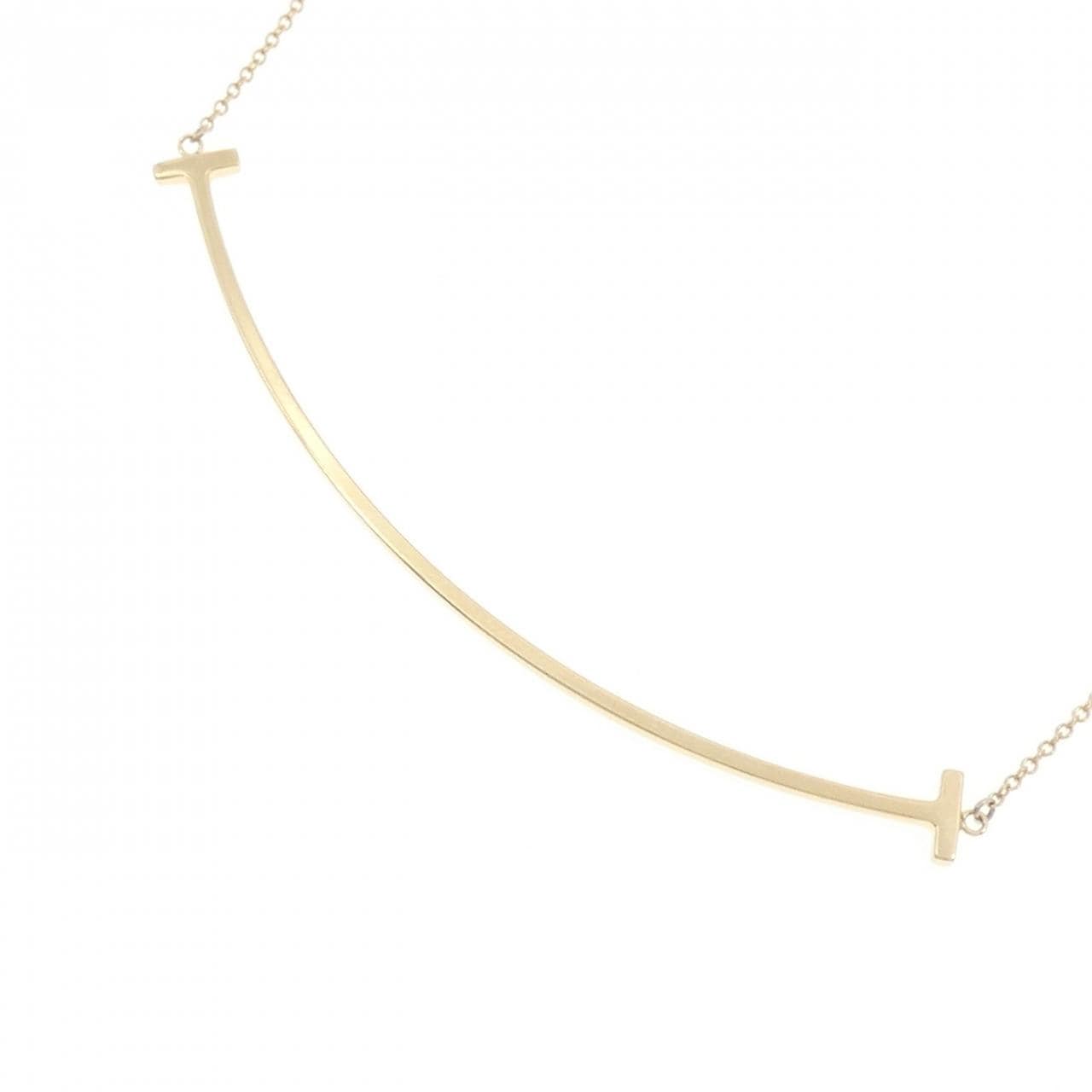 ティファニー Tスマイル ラージ ネックレス