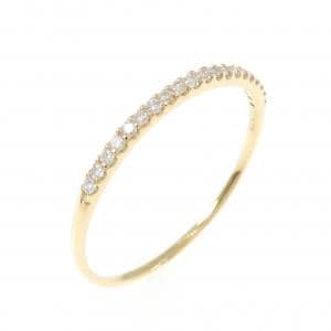 【リメイク】K18YG ダイヤモンド リング 0.10CT