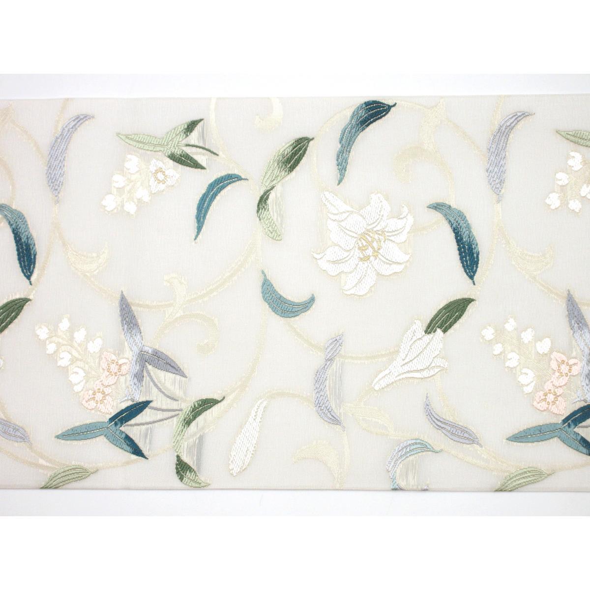 【新品】夏袋帯　水衣錦【鈴木】