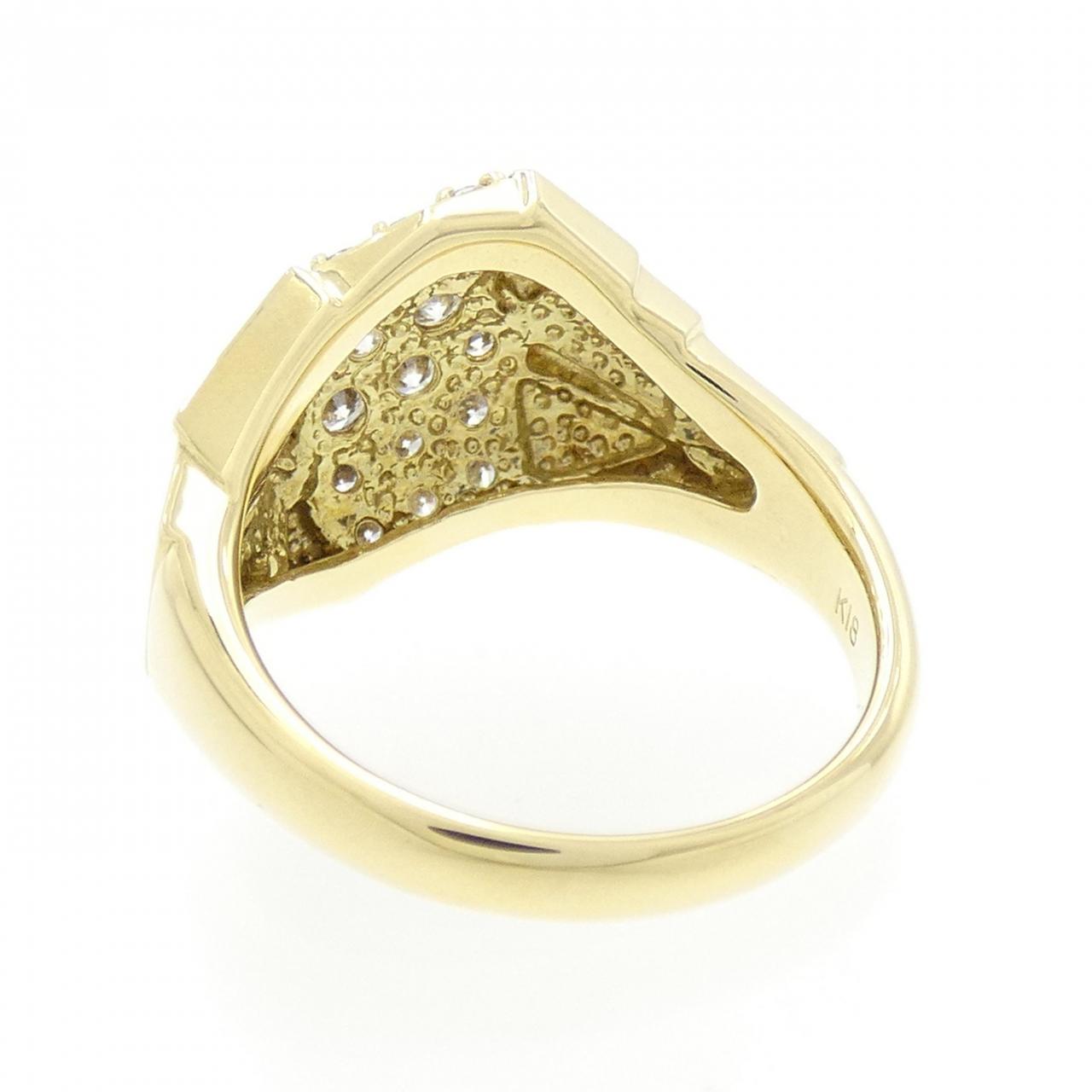 K18YG ダイヤモンド リング 0.51CT