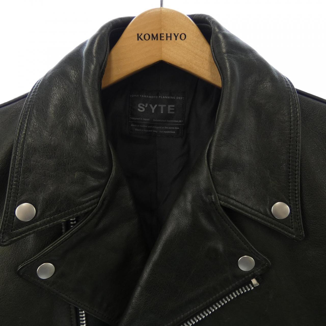 サイト S'YTE レザーライダースジャケット