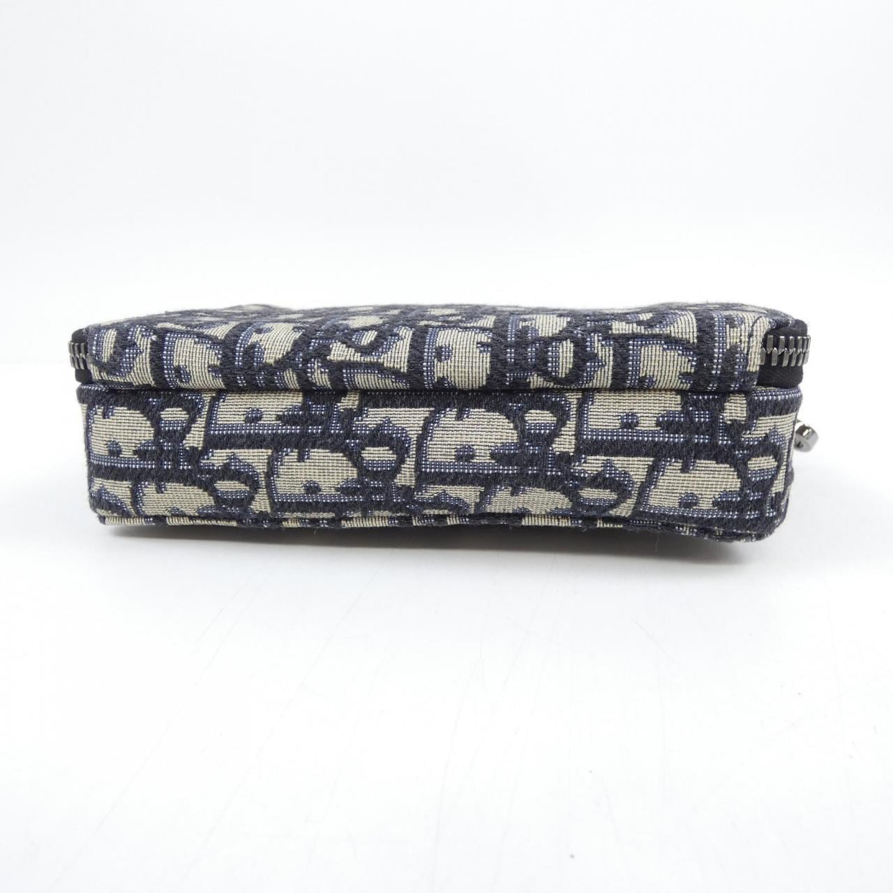 ディオール DIOR ストラップ付きジップポーチ オブリークジャカード 2OBBC119YSE BAG