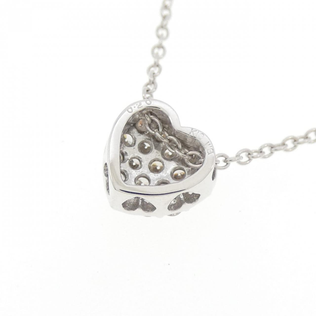 PONTE VECCHIO心形项链 0.20 克拉