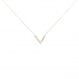 K10YG ダイヤモンド ネックレス 0.005CT