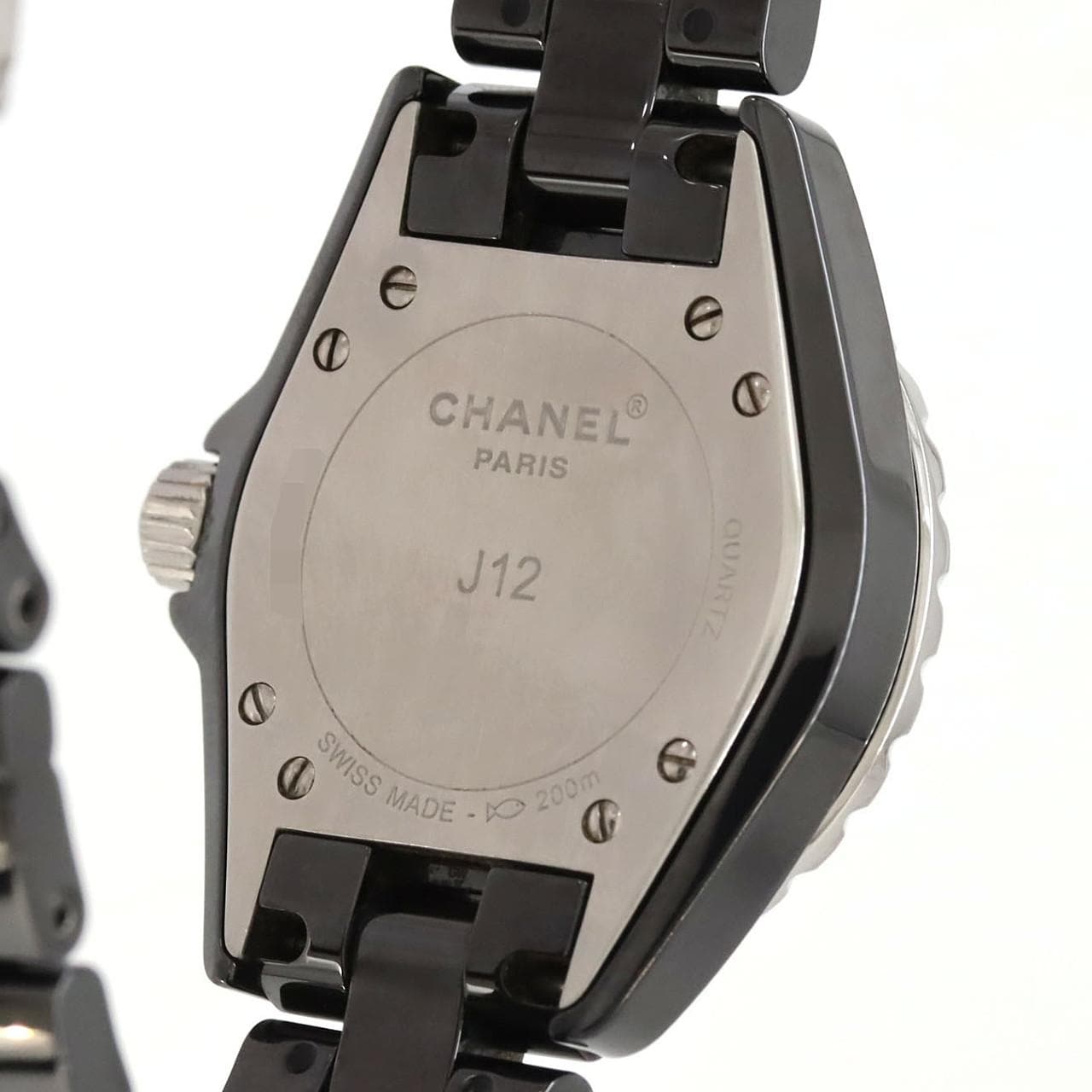 【ノーメンテナンス還元価格】シャネル J12 33mmセラミック･12Pエメラルド H2130 セラミック クォーツ