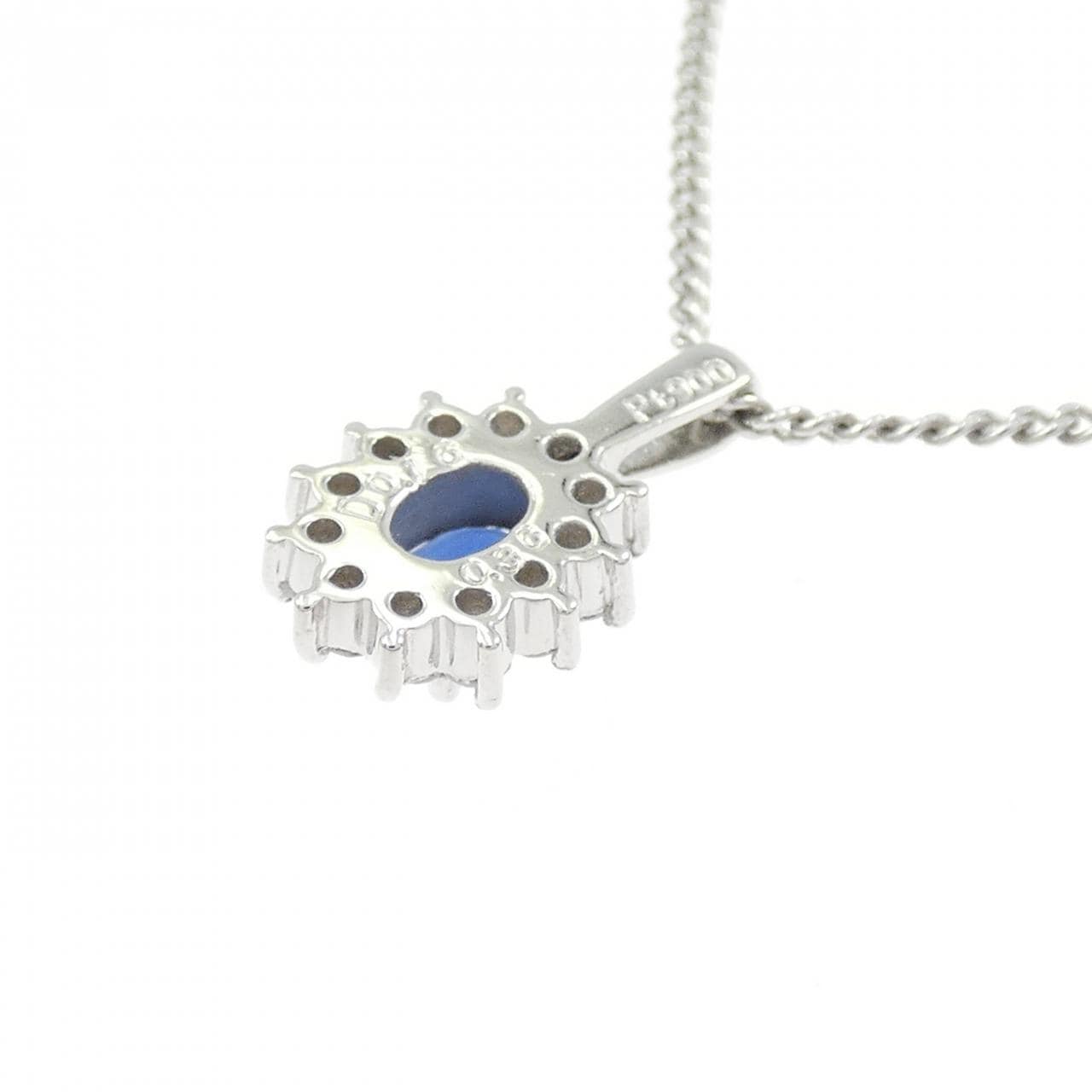 PT900/PT850 サファイヤ ネックレス 0.36CT
