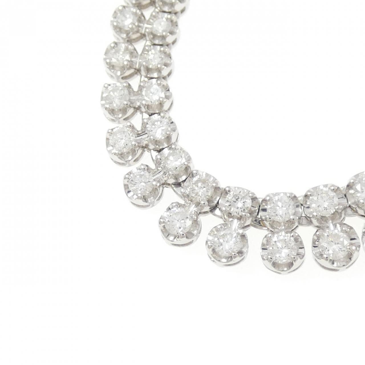 PT900/PT850 ダイヤモンド ネックレス 5.00CT