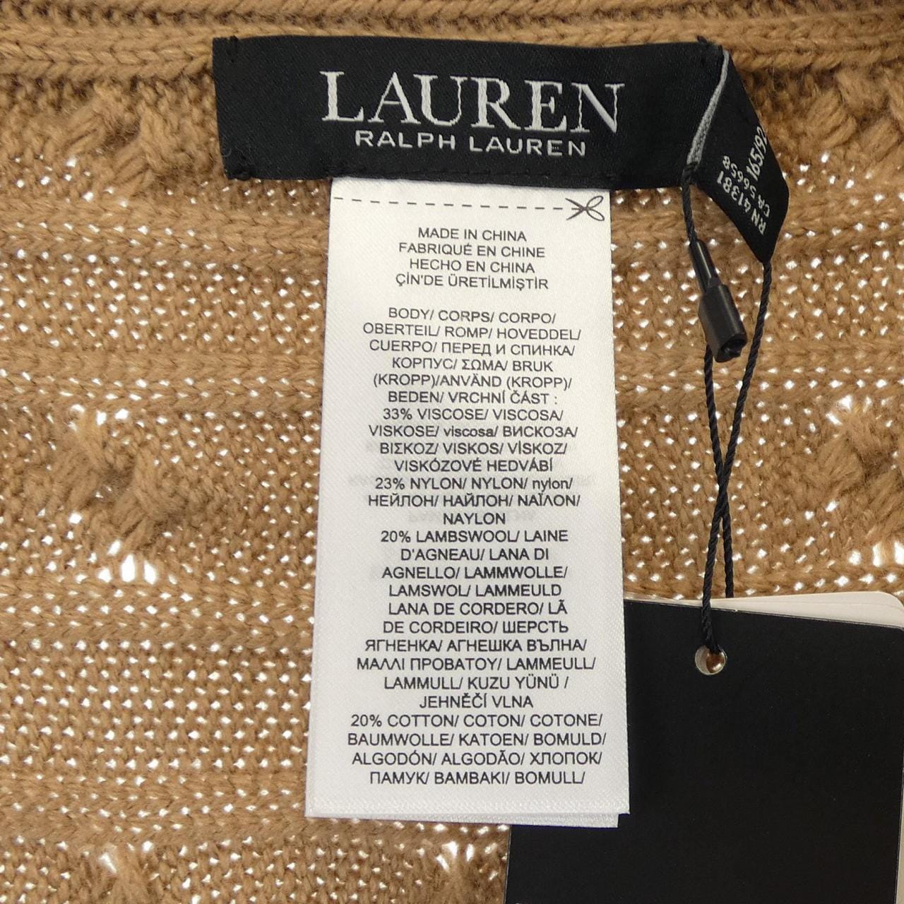 ローレンラルフローレン LAUREN RALPH LAUREN ロングベスト