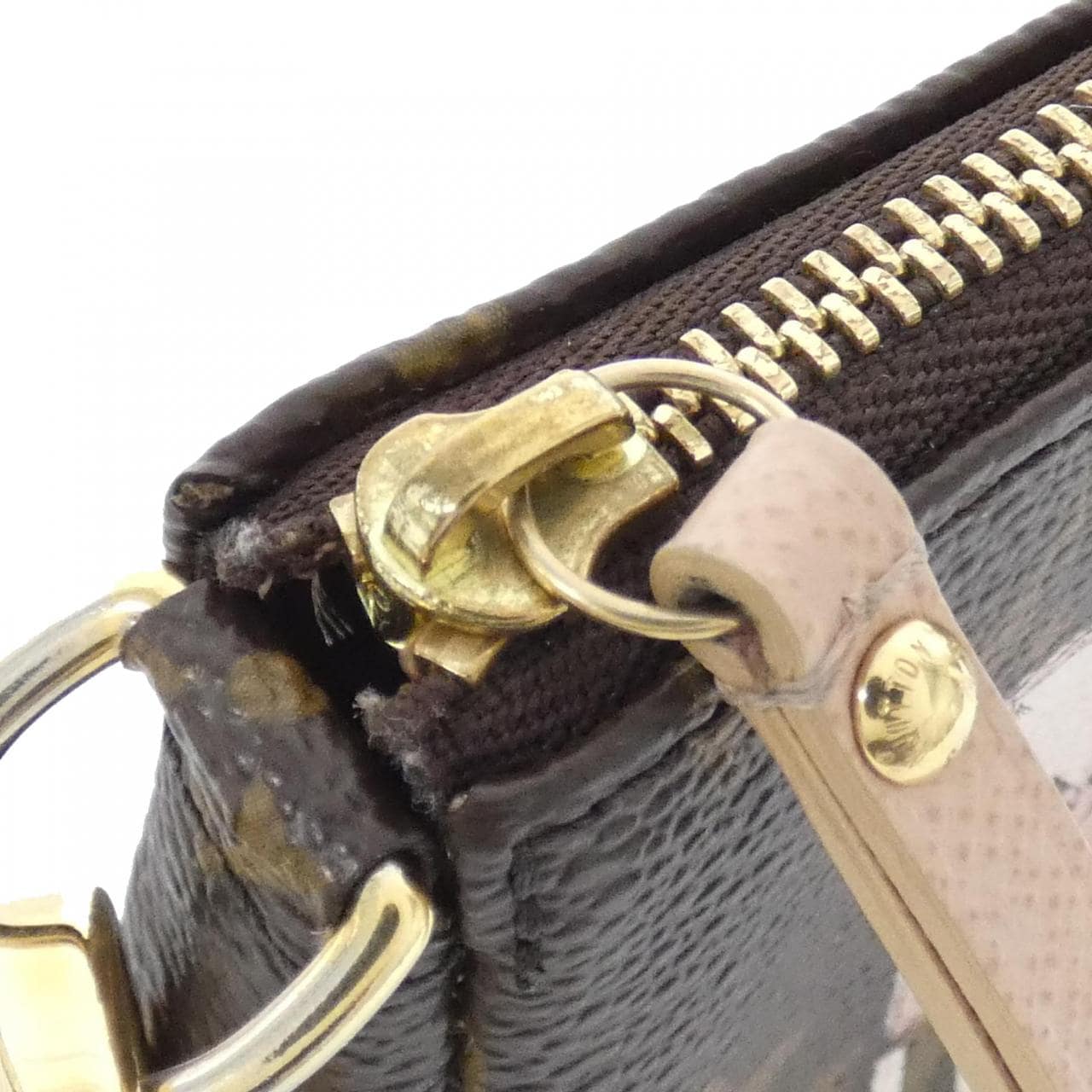 ルイヴィトン モノグラム ミニ ポシェット アクセソワール M60245 アクセサリーポーチ