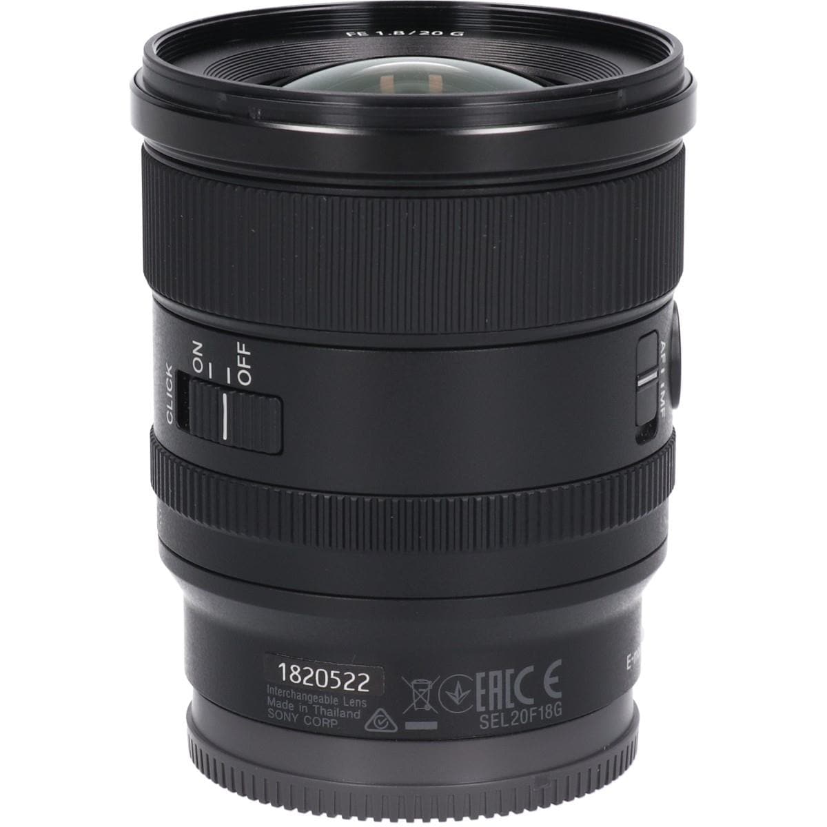 ＦＥ２０ｍｍ　Ｆ１．８Ｇ（ＳＥＬ２０Ｆ１８Ｇ）