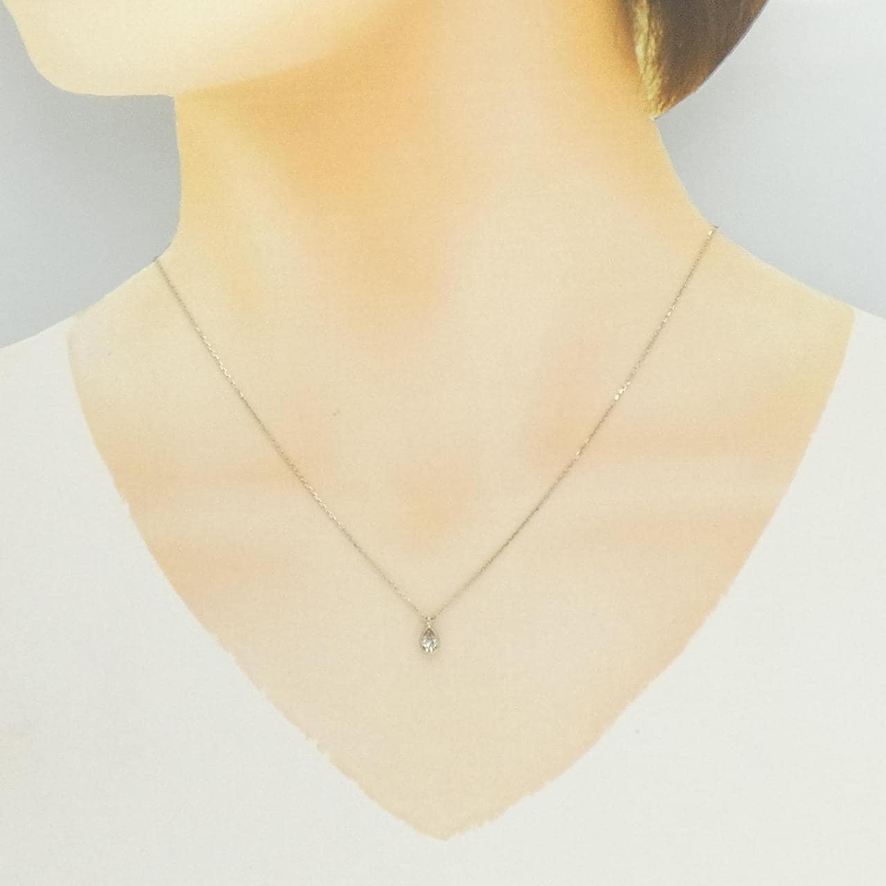 カシケイ ダイヤモンド ネックレス 0.18CT