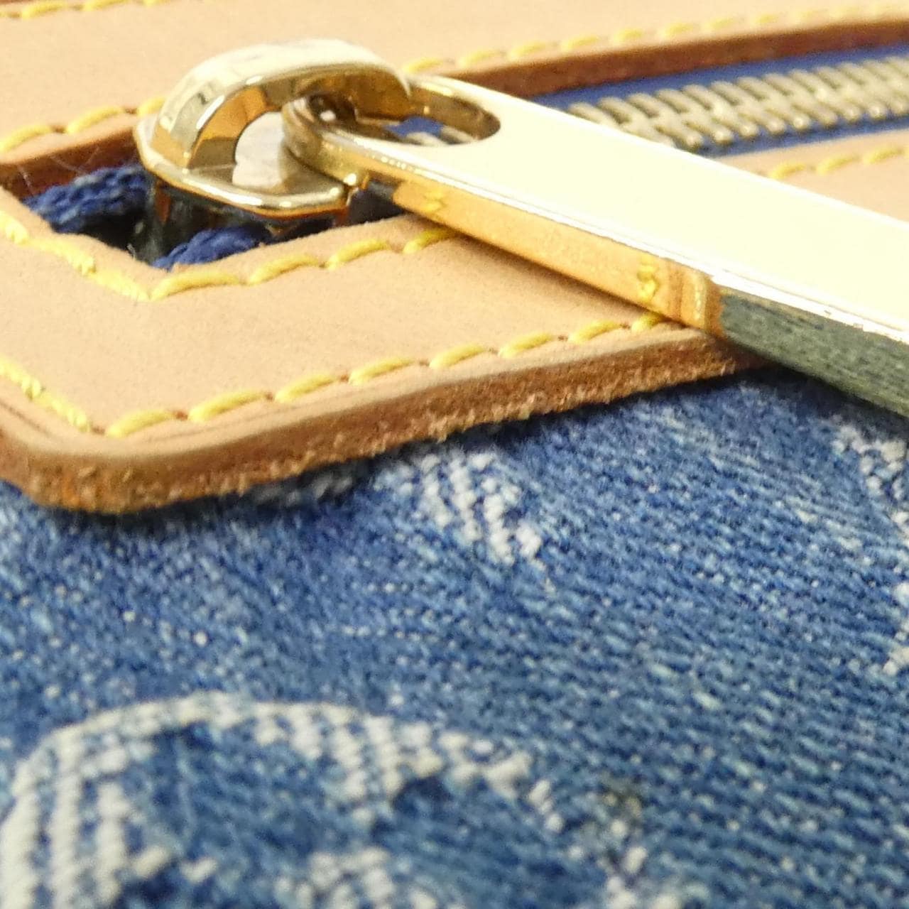 ルイヴィトン モノグラム デニム バギー GM M95048+J54316 ショルダーバッグ