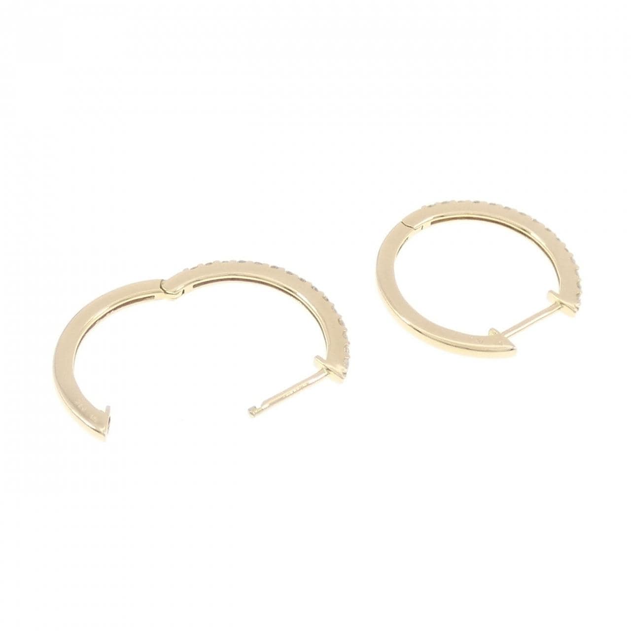 【リメイク】K18YG ダイヤモンド ピアス 0.30CT