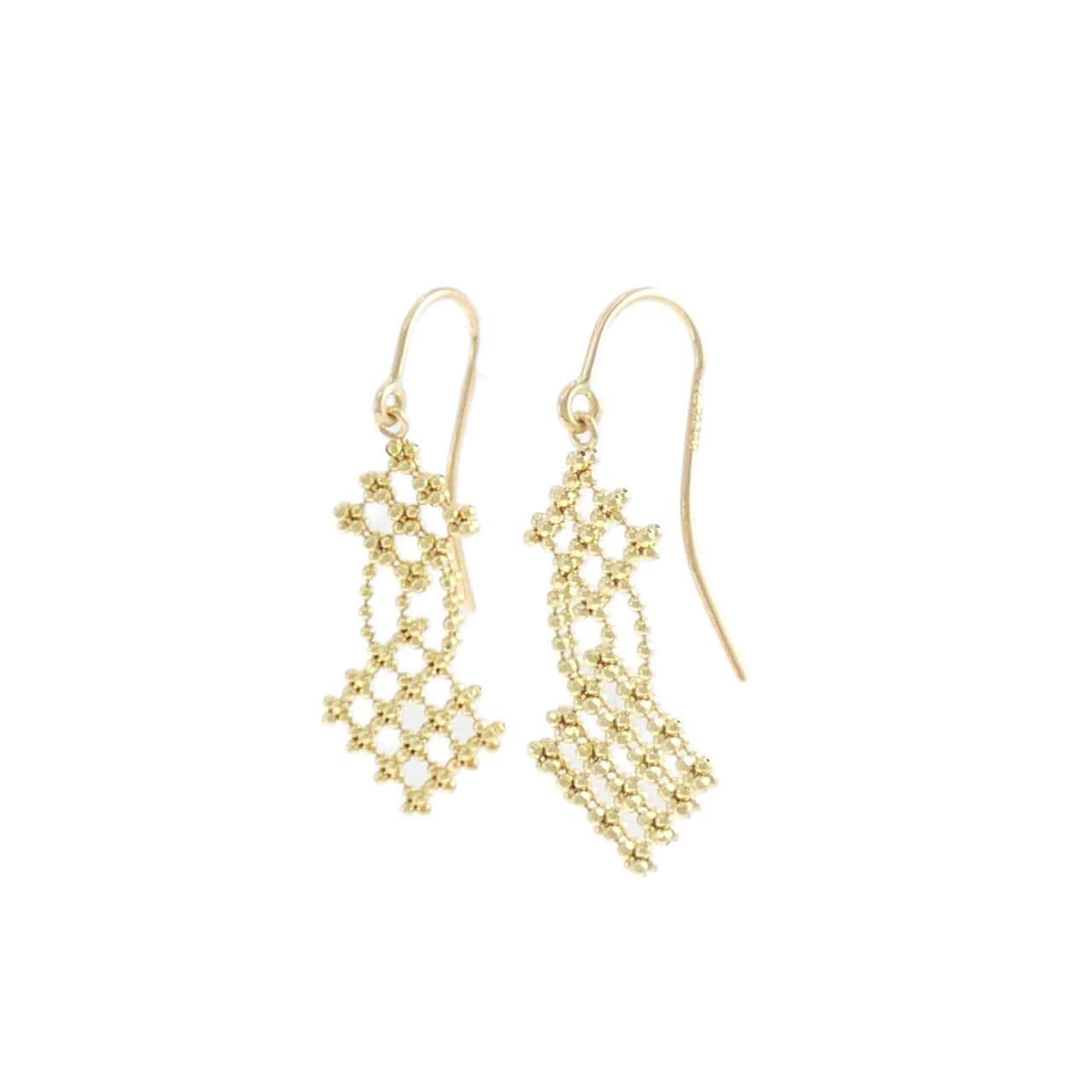 ティファニー フリンジ トライアングル ピアス