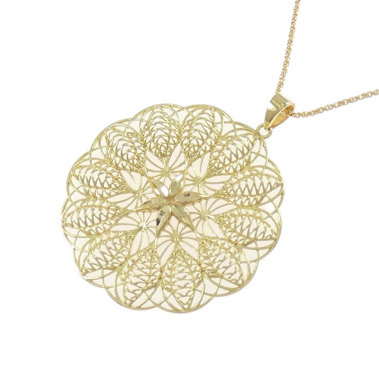 K18YG ネックレス