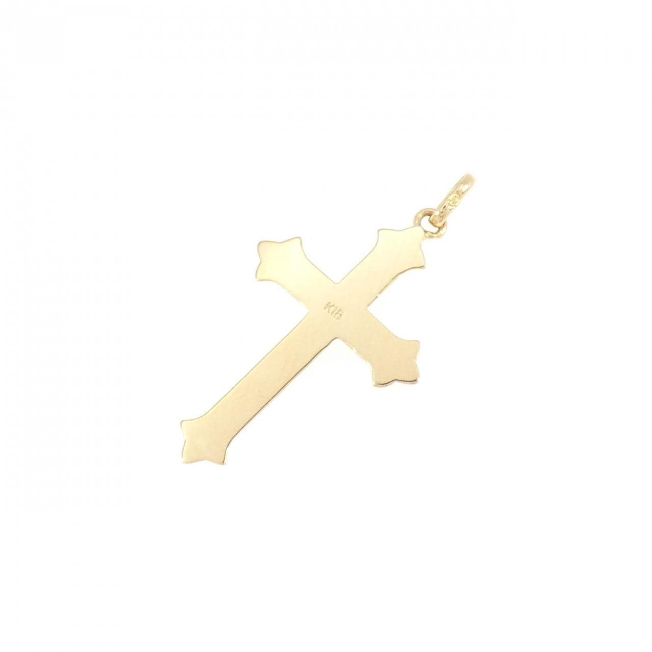 【新品】K18YG クロス ペンダント