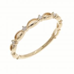 K10YG ダイヤモンド リング