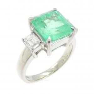 PT900 エメラルド リング 3.00CT