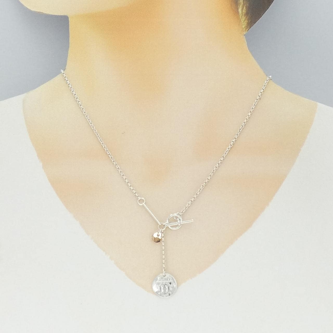 エルメス エクスリブリス ネックレス