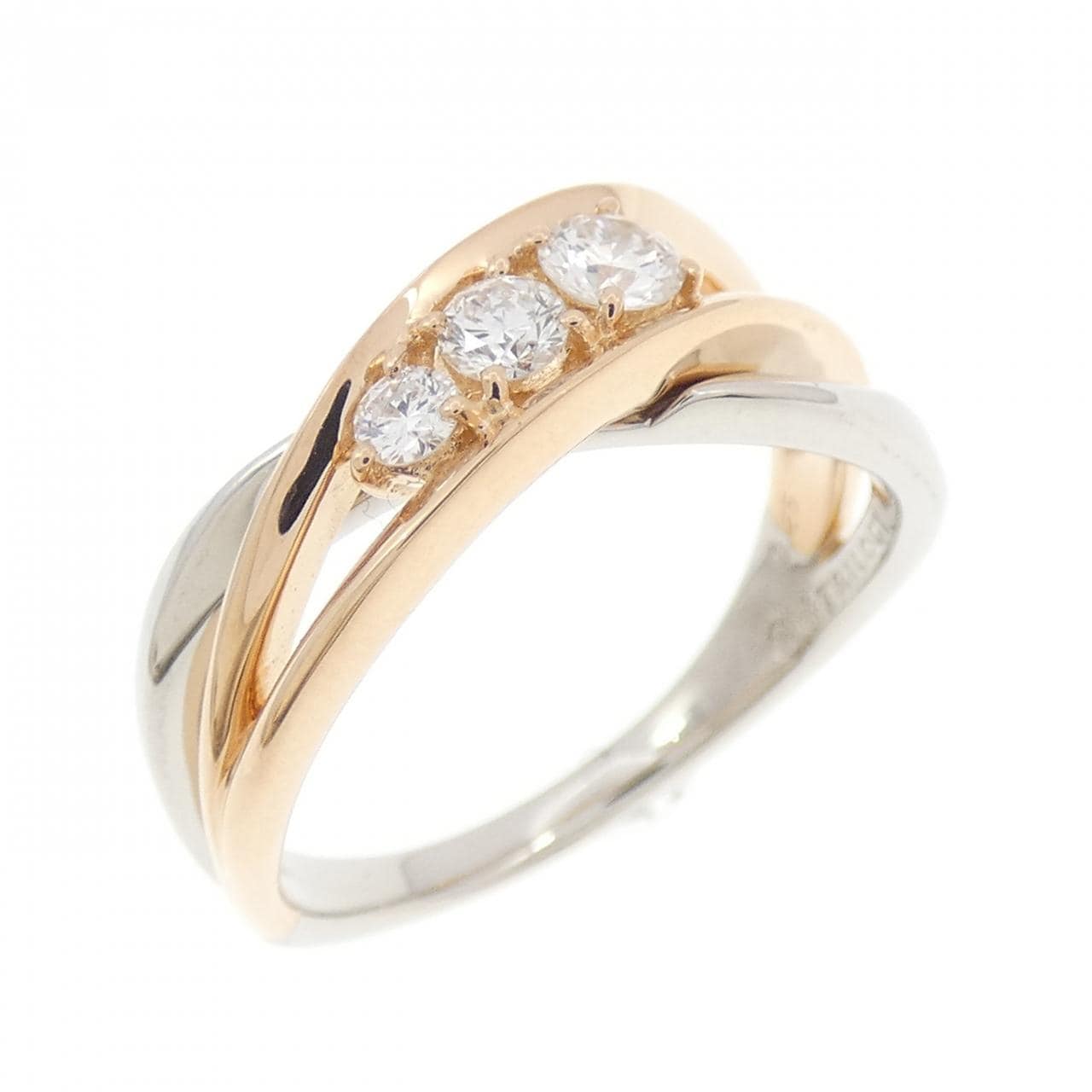 トリロジー ダイヤモンド リング 0.25CT
