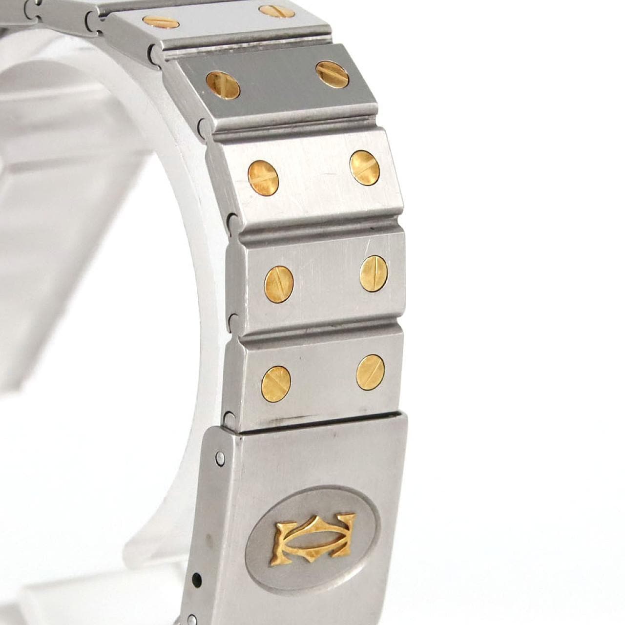 【ノーメンテナンス還元価格】カルティエ サントスオクタゴンLM コンビ SSxYG クォーツ