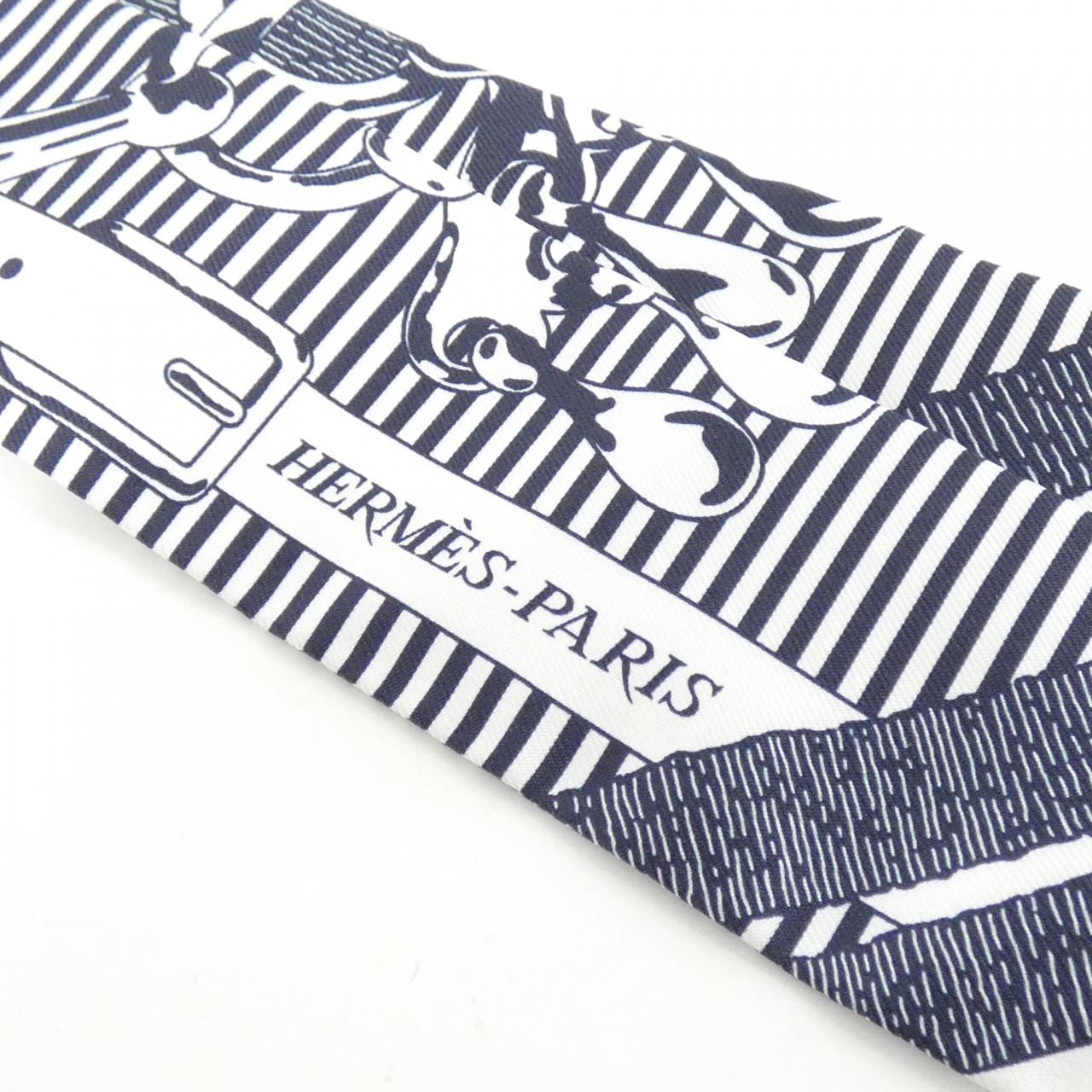 【未使用品】エルメス MORS A JOUETS CHEMISE ツイリー 063419S スカーフ