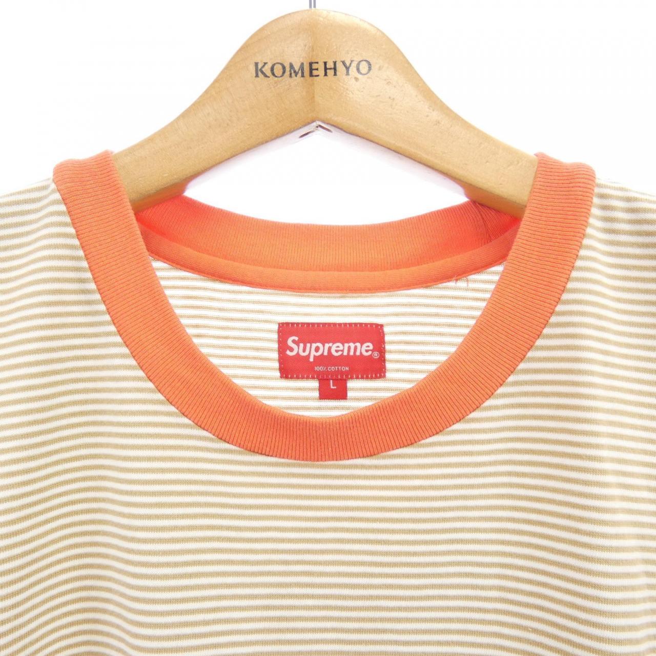 シュプリーム SUPREME Micro Stripe Tシャツ