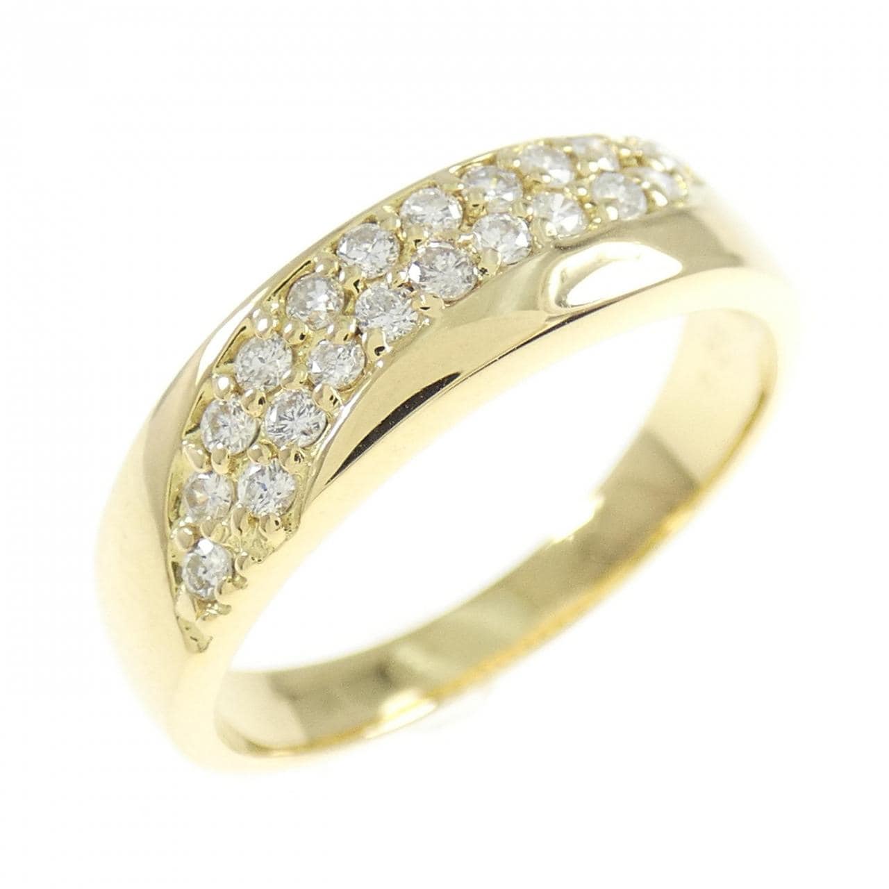 K18YG ダイヤモンド リング 0.20CT