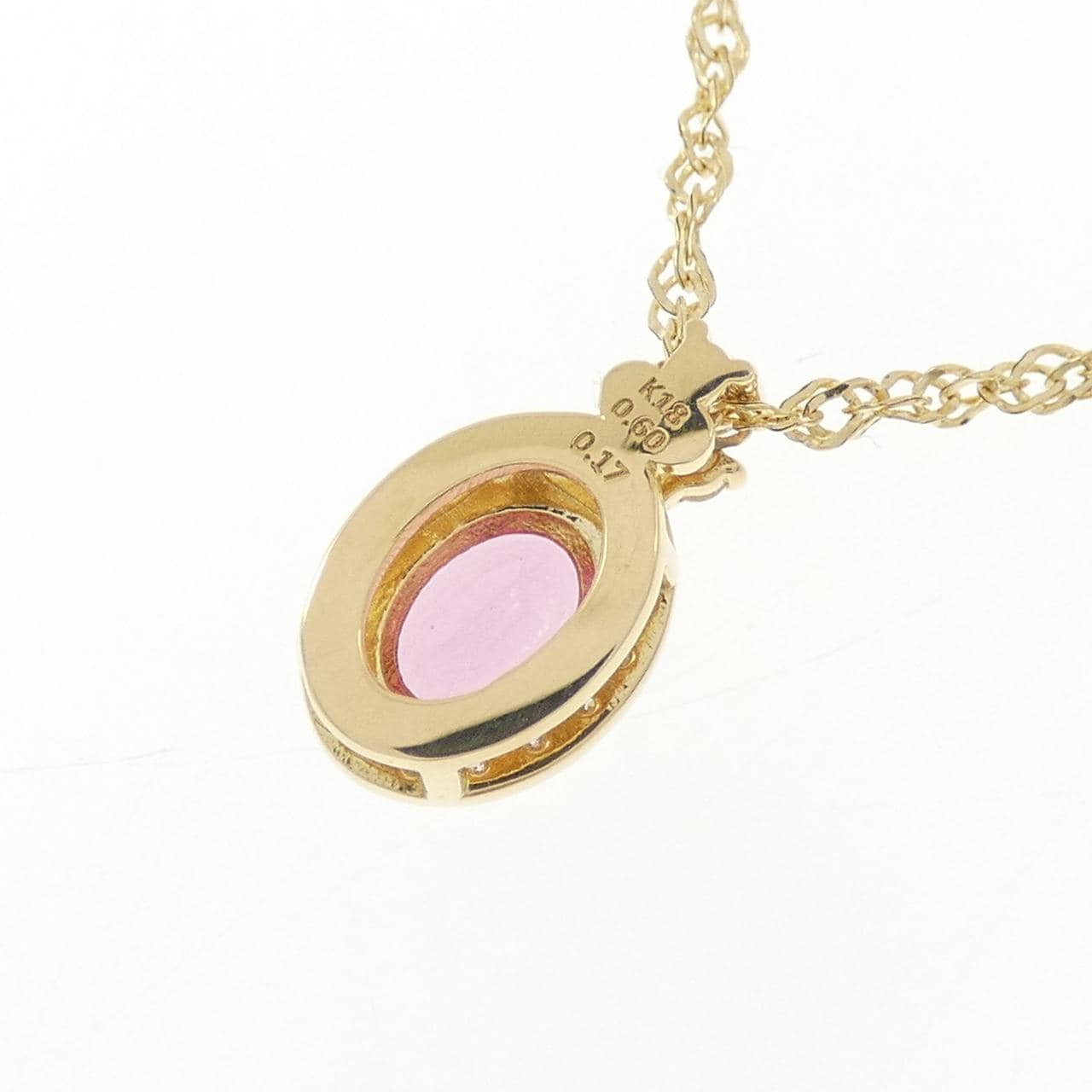 K18YG スピネル ネックレス 0.60CT