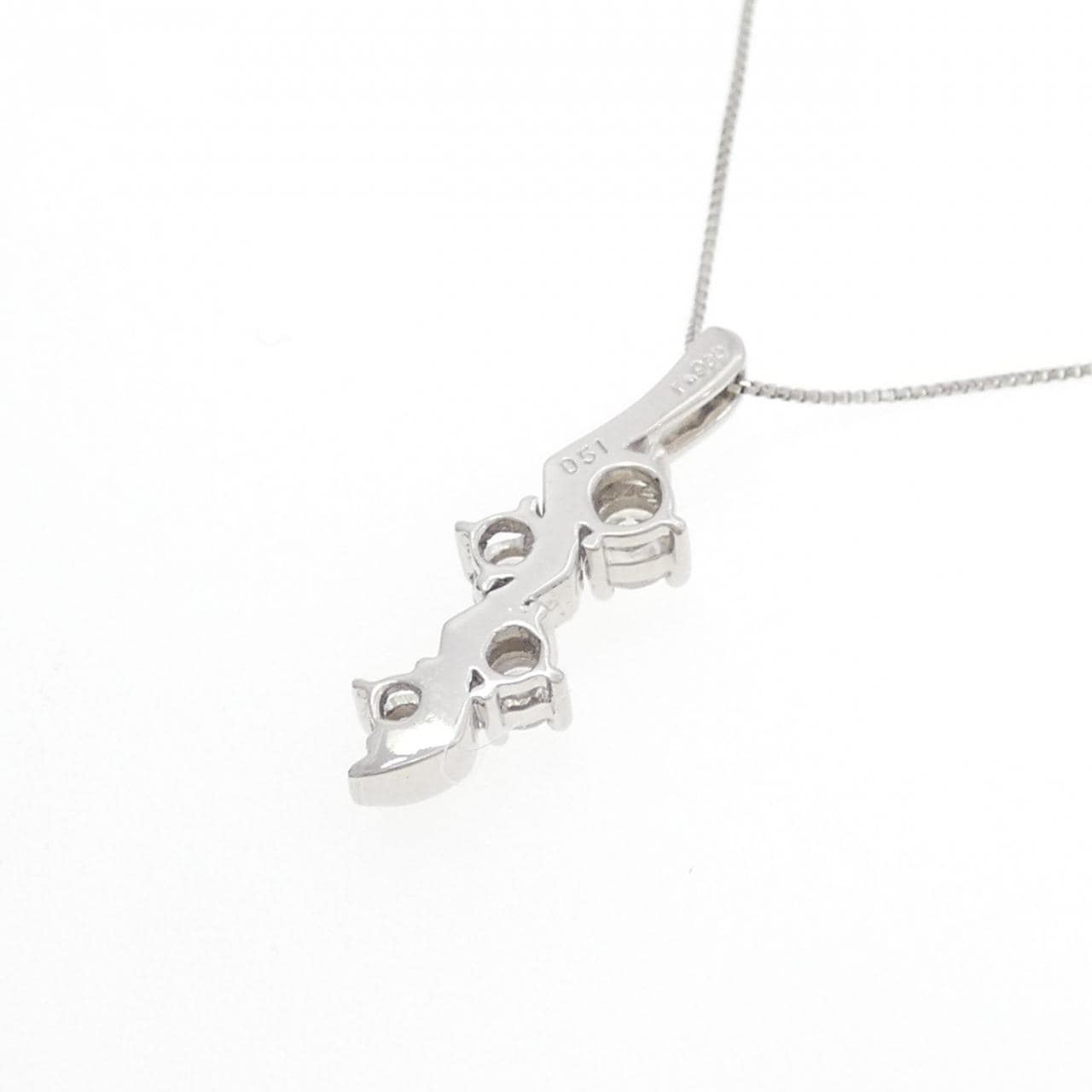 PT900/PT850 ダイヤモンド ネックレス 0.51CT