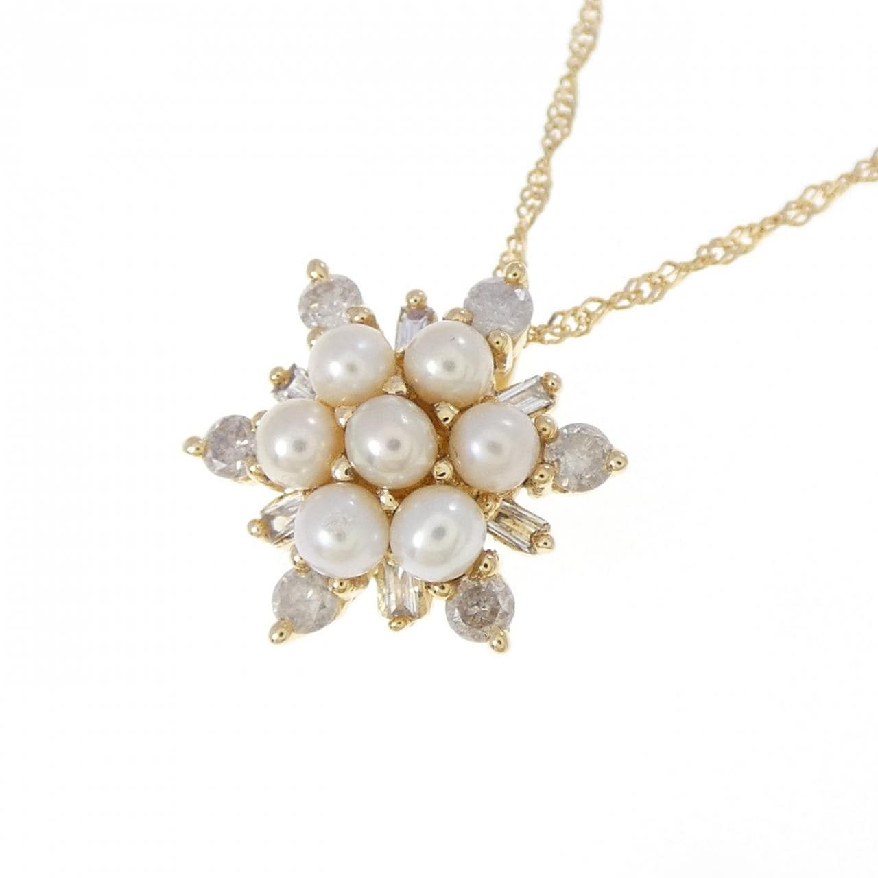 K18YG アコヤパール ネックレス