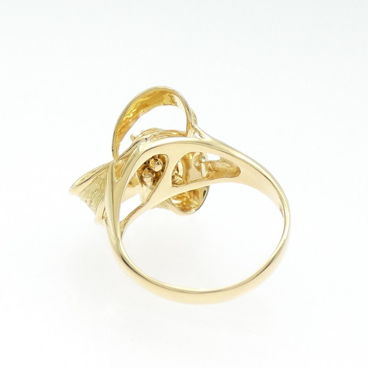 K18YG ダイヤモンド リング 0.12CT