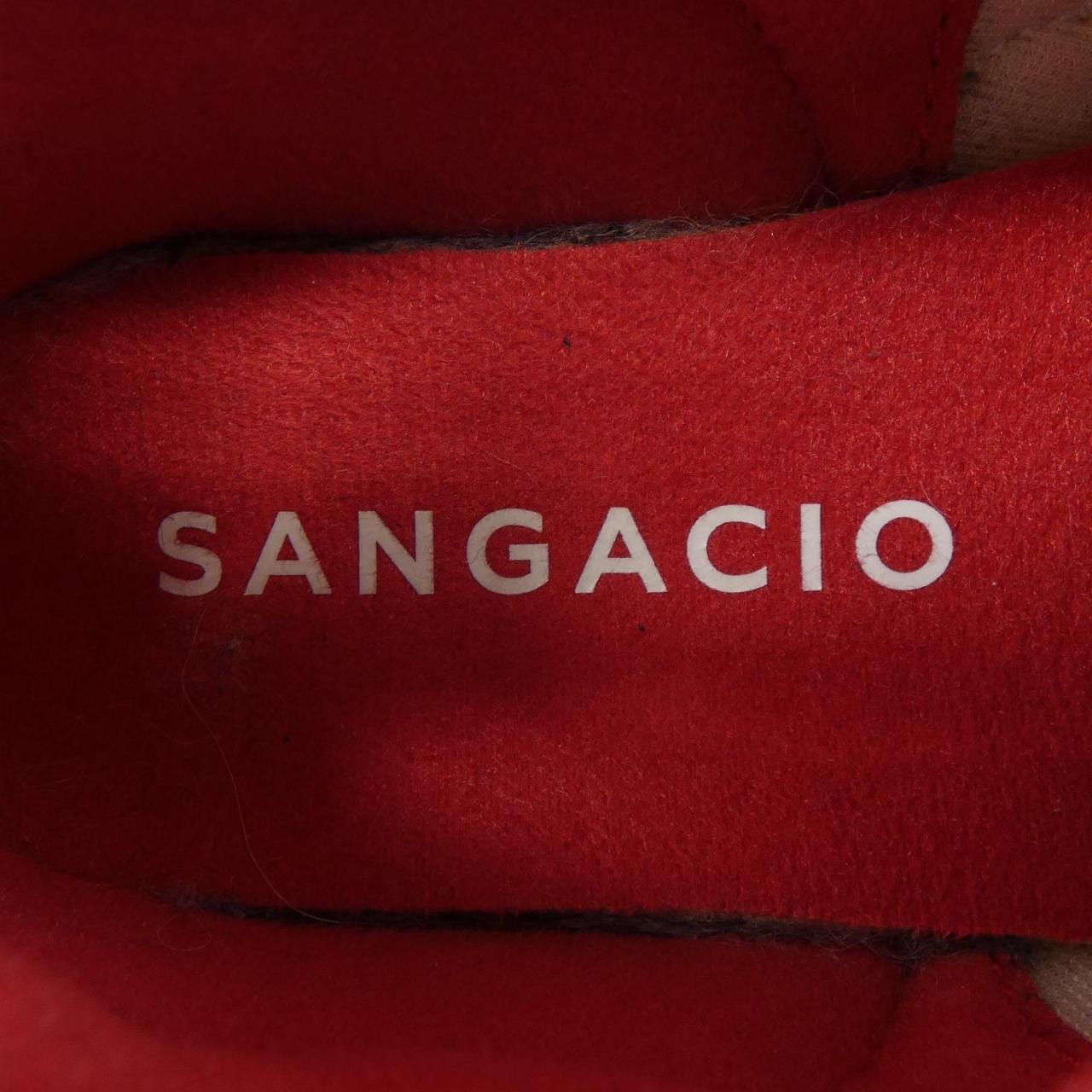 SANGACIO CARMINE　RED スニーカー