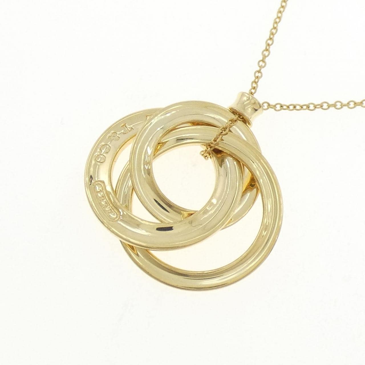 ティファニー インターロッキングサークル ネックレス